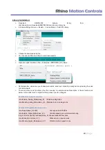 Предварительный просмотр 28 страницы RHINO MOTION CONTROLS RMCS - 2303 Operating Manual