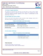 Preview for 9 page of RHINO MOTION CONTROLS RMCS-3001 Installation Manual And Datasheet