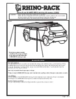 Предварительный просмотр 1 страницы Rhino-Rack 32109 Manual