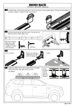 Preview for 4 page of Rhino-Rack 33100 LH Fitting Instructions Manual