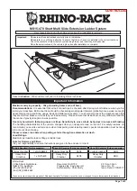 Rhino-Rack MS15-470 Fitting Instructions preview