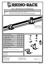 Rhino-Rack Pioneer 43101 Quick Start Manual preview