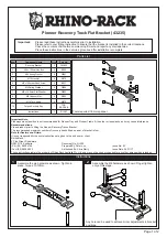 Предварительный просмотр 1 страницы Rhino-Rack Pioneer 43235 Instructions