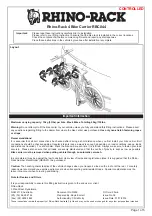 Rhino-Rack RBC044 Installation Instructions preview