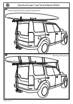 Preview for 10 page of Rhino-Rack RTL001 Manual