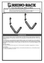 Предварительный просмотр 1 страницы Rhino-Rack RWHL Instructions