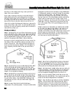 Preview for 3 page of Rhino Shelter SH121208HGN Assembly Instructions Manual