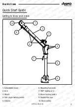 Предварительный просмотр 3 страницы Rhino Winch Electric Crane Manual