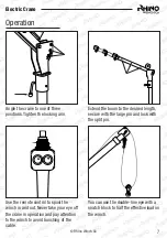 Предварительный просмотр 7 страницы Rhino Winch Electric Crane Manual