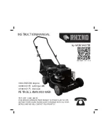 Предварительный просмотр 1 страницы RHINO 148cc B&S450 Instruction Manual