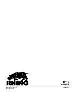 Предварительный просмотр 104 страницы RHINO 4211B Operator'S Manual