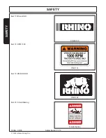 Предварительный просмотр 24 страницы RHINO 5047C Operator'S Manual