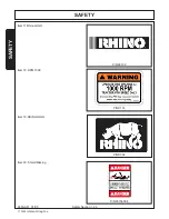 Предварительный просмотр 24 страницы RHINO 8650-AR Operator'S Manual