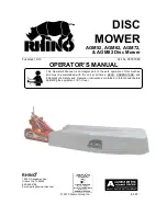 RHINO AGM52 Operator'S Manual preview