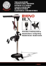 RHINO BLX 70 Owner'S Manual preview