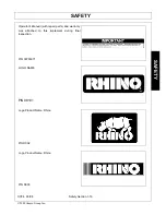 Предварительный просмотр 25 страницы RHINO CY84 Operator'S Manual