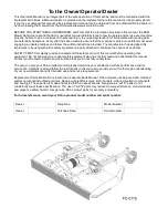 Предварительный просмотр 5 страницы RHINO FC-0110 Operator'S Manual