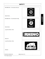 Предварительный просмотр 31 страницы RHINO Flex 15 Nitro Operator'S Manual