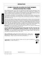 Preview for 108 page of RHINO FN120 Operator'S Manual