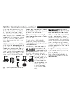 Preview for 12 page of RHINO Multi-Pro 301002 Owner'S Manual