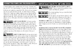 Preview for 4 page of RHINO PD-110 Owner'S Manual