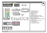 Preview for 22 page of RHINO RD160 E3 Operator'S Manual