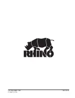 Предварительный просмотр 44 страницы RHINO RHINO 7214 MSL Operator'S Manual