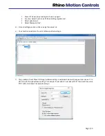 Preview for 13 page of RHINO RMCS -2303 Operating Manual