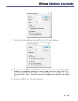 Preview for 26 page of RHINO RMCS -2303 Operating Manual