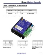 Preview for 4 page of RHINO RMCS - 3001 Operating Manual