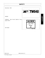 Preview for 29 page of RHINO TW84 Operator'S Manual