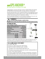 Preview for 2 page of Rhodan HD GPS ANCHOR+ Owner'S Manual