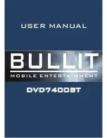 Rhodelta Bullit DVD7400BT User Manual preview