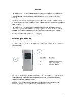 Preview for 8 page of Rhopoint Instruments NG Flex 60 Instruction Manual