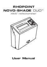 Предварительный просмотр 1 страницы Rhopoint NOVO-SHADE DUO User Manual