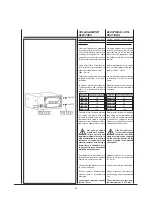 Предварительный просмотр 40 страницы RHOSS DIVA-I Instructions For Use Manual