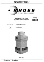 RHOSS H51369 Instructions For Use Manual preview