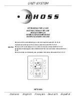 RHOSS H57984 Instructions For Use Manual preview