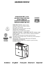 RHOSS MICROSYSTEM TCCE 114 H Series Instructions For Use Manual preview