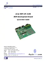 Rhydolabz eCee NXP LPC 2148 Quick Start Manual preview