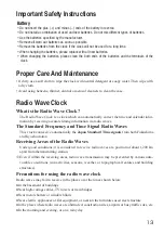 Preview for 13 page of RHYTHM M440-QXEZ User Manual