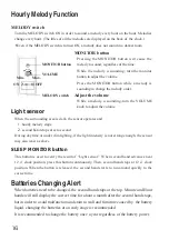 Preview for 16 page of RHYTHM M440-QXEZ User Manual