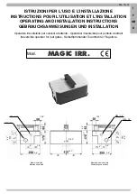 RIB MAGIC IRR 105 Operating And Installation Instruction preview