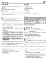 Preview for 2 page of RIB PUSH-CA 30 Manual