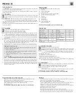 Preview for 3 page of RIB PUSH-CA 30 Manual