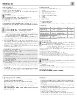 Preview for 6 page of RIB PUSH-CA 30 Manual