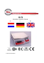 RIBA R-75 Manual предпросмотр