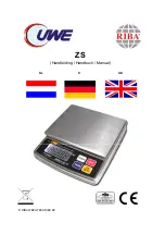 RIBA UWE ZS Series Manual предпросмотр