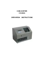 Preview for 1 page of Ribao CS-600A Operation Instructions Manual