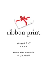 Ribbon print Plus Handbook preview